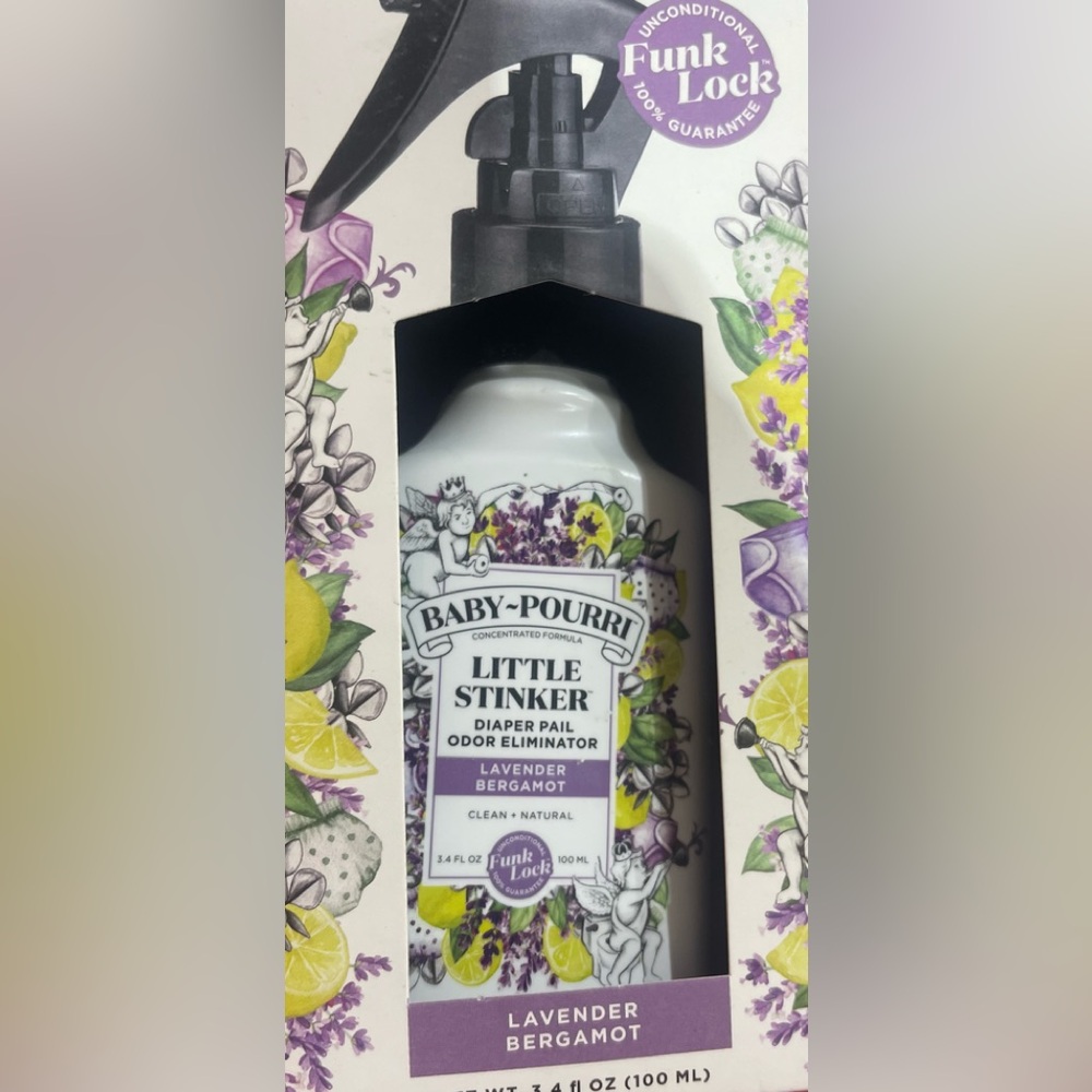 Little Stinker Lavender Bergamot Diaper Pail Odor Eliminator - Lavender